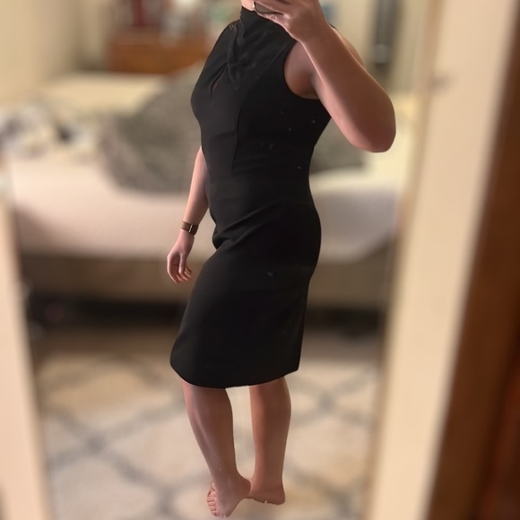 Calvin Klein Black Midi Dress - Picture 2 of 9